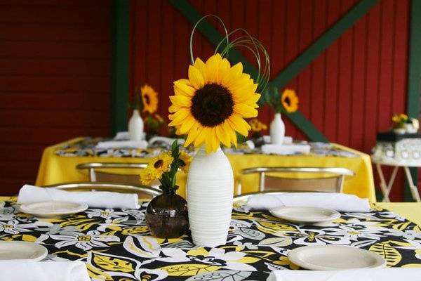 Flower centerpiece