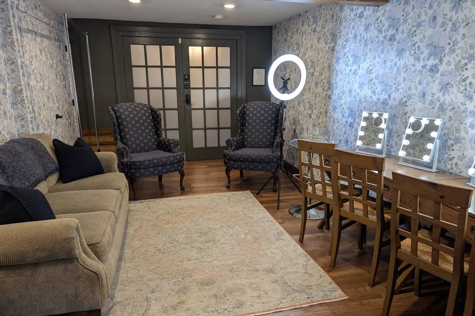 Bridal dressing area Barna Ste
