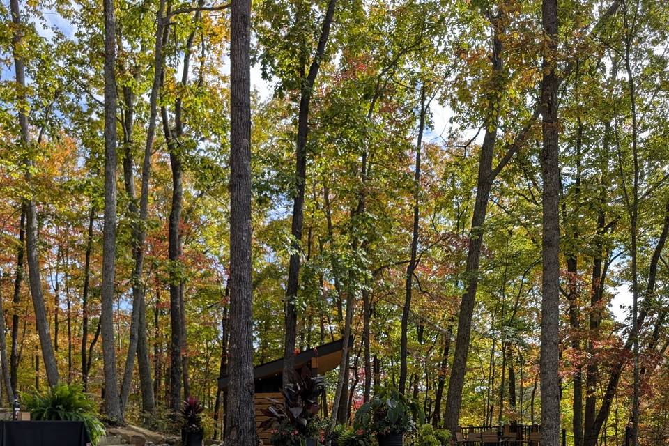 The Cliffs ceremony benches