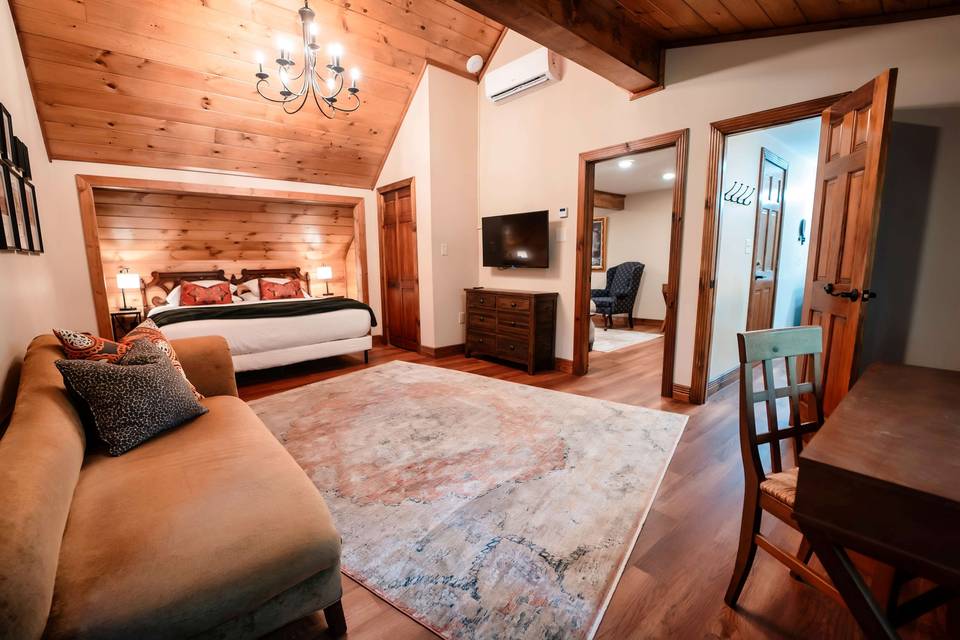 Bedroom of Barna Suite
