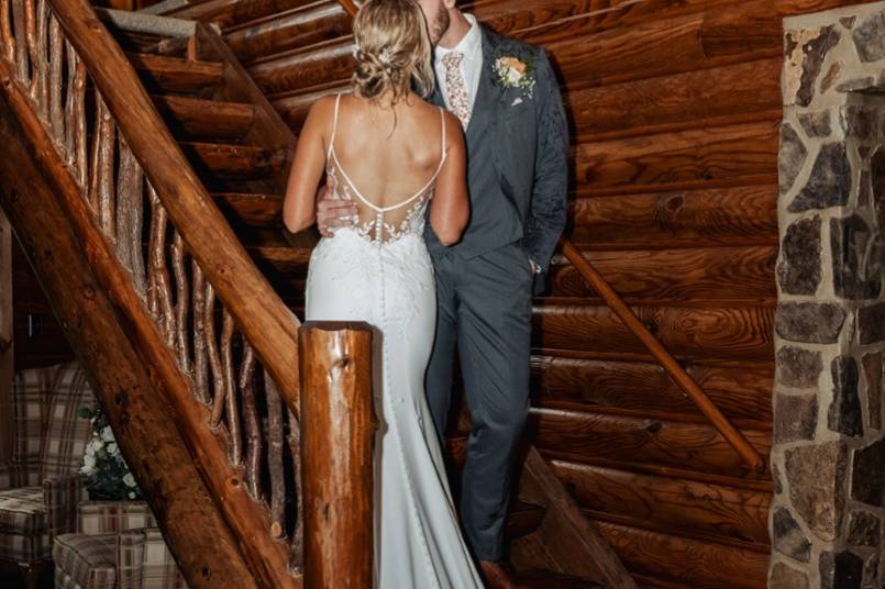 Antler Hall stairs