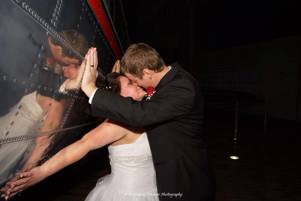 Couple kissing
