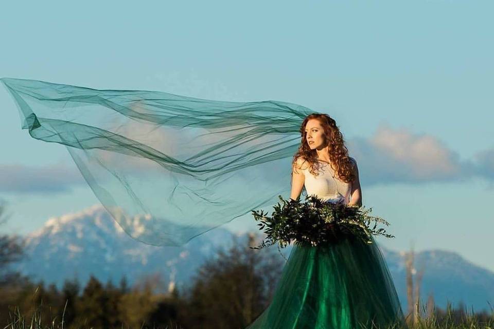 Scottish Wedding inspired photoshoot!Thank you to @heathermayerphotographers for this stunning shot of our veil! A special shout out to the awesome model Tierney Jones! This is from a Scottish inspired photo shoot! Please check out all the other amazing vendors involved. Photography by: @heathermayerphotographersFloral & Design by: @monfleurdesign Hair by: @iloveblush Makeup by: @shannonmercilmakeupGown by: @frenchknotcoutureTable & Chairs: @rusticeventsrentalsCalligraphy by: @champagne_and_chalkInvitations by: @ckpaperdesignsScanning and developing by (Film): Kenmore CameraCake & Treats: @pnwCupcakesModels: Tierney Jones & Tylor Jones