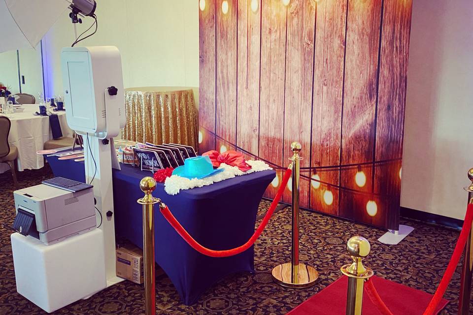 Open air photo booth