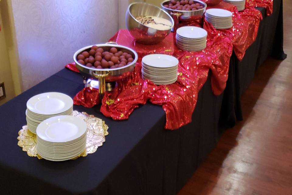 Dessert table