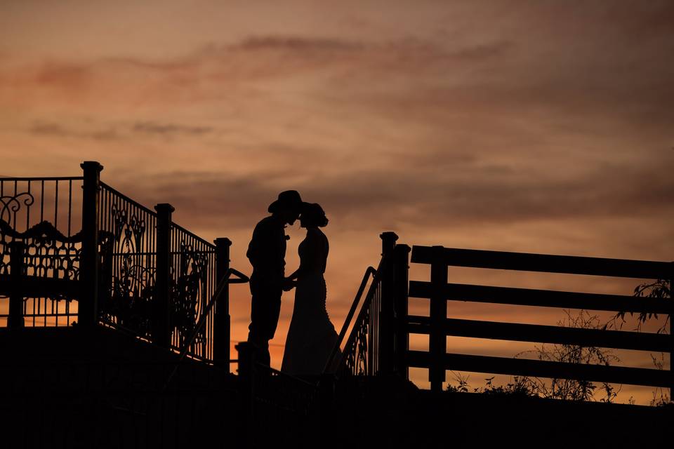 Sunset silhouette