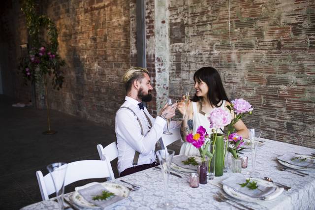 Wedding couple