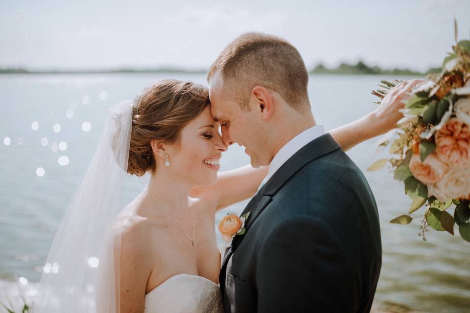 Bride and groom