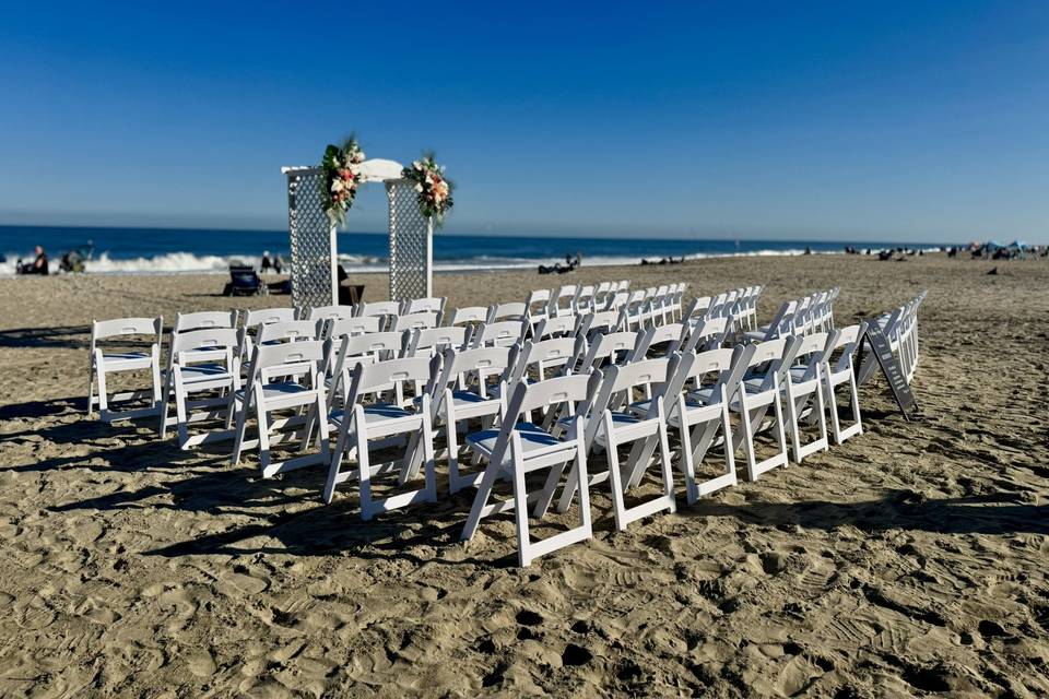 Beach ceremony