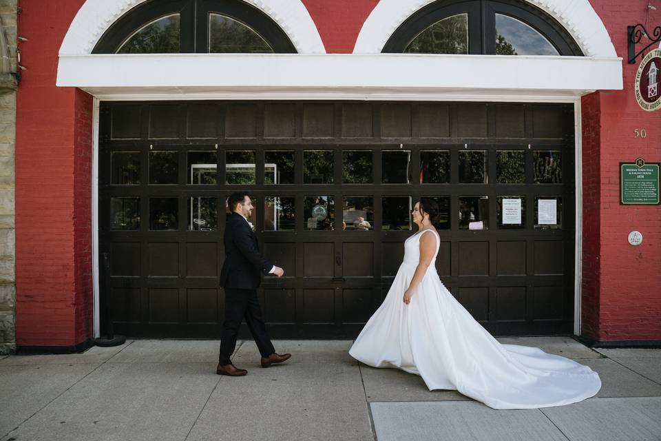 Bride and groom