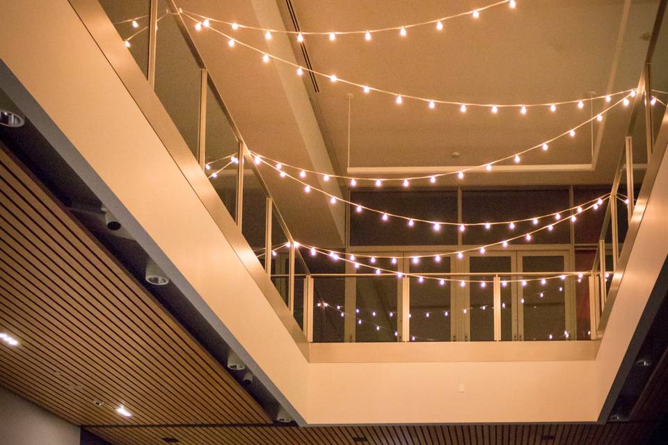 Lobby w/ String Lights
