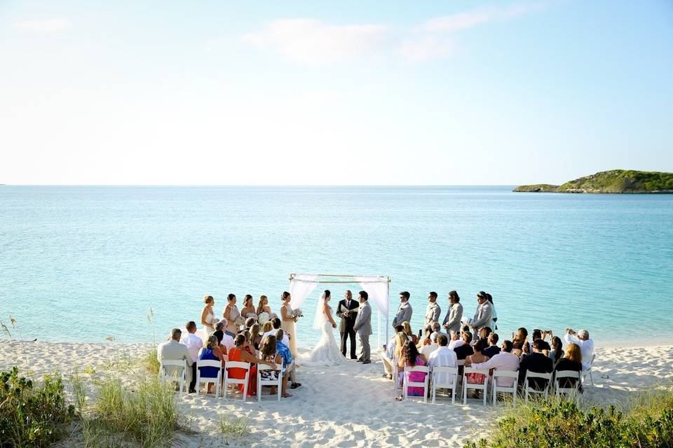 Outdoor wedding