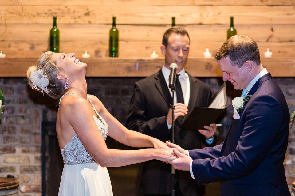 City Winery Wedding Ceremony