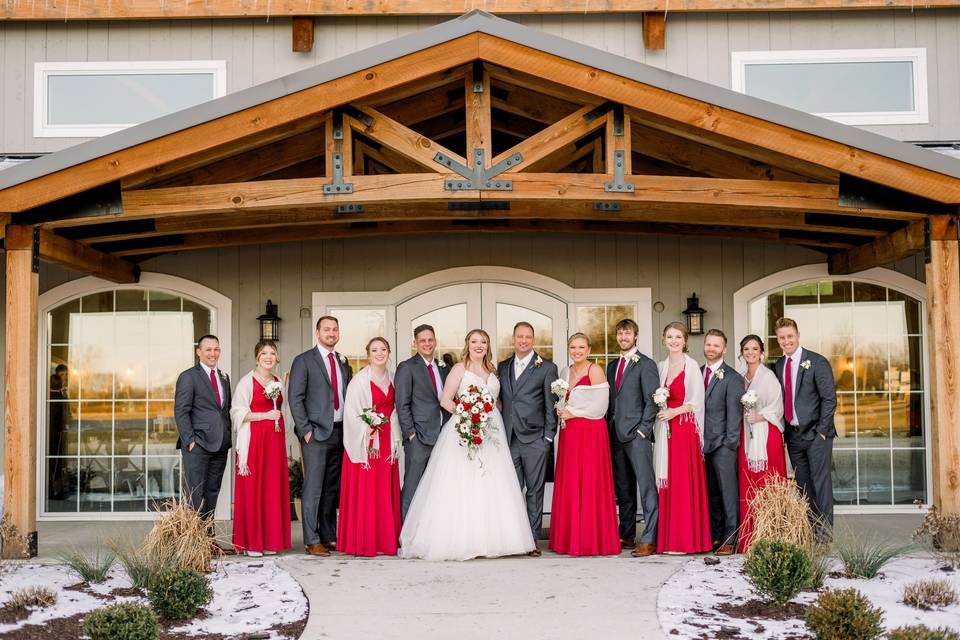 Front Porch Wedding Party