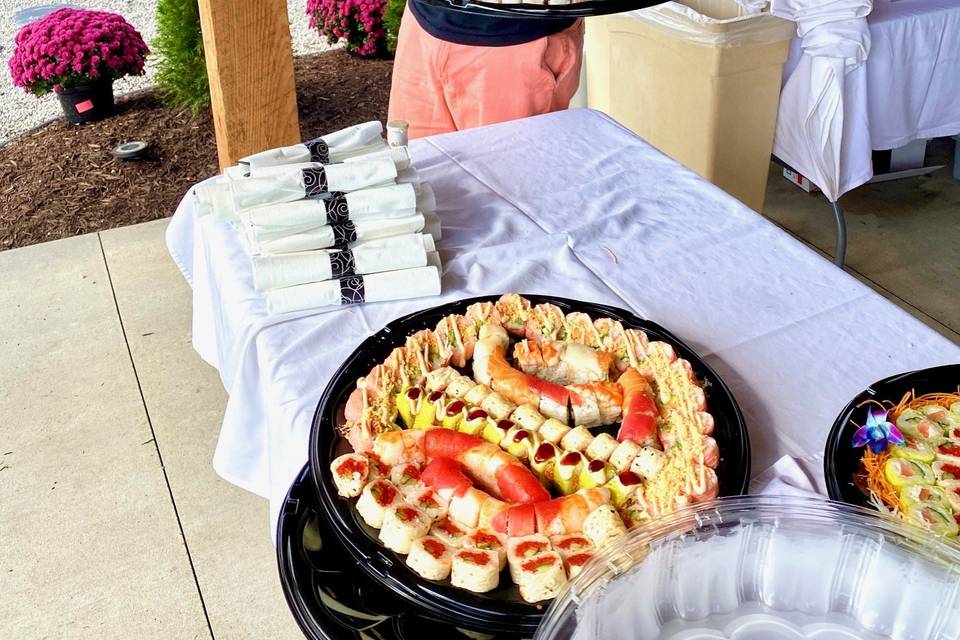 Catering on the Patio