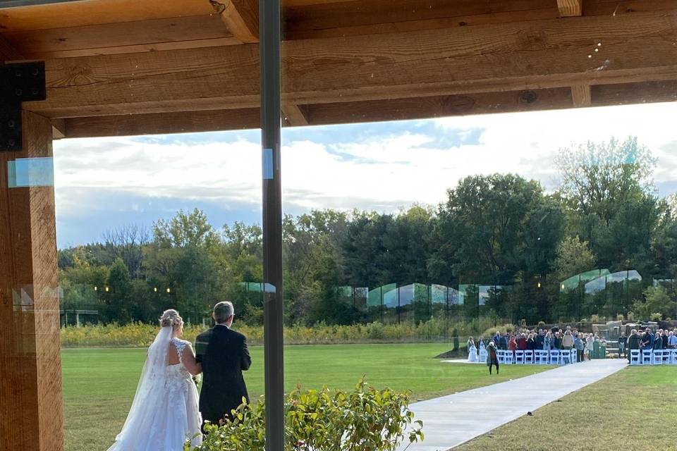 Ceremony at the Waterfall