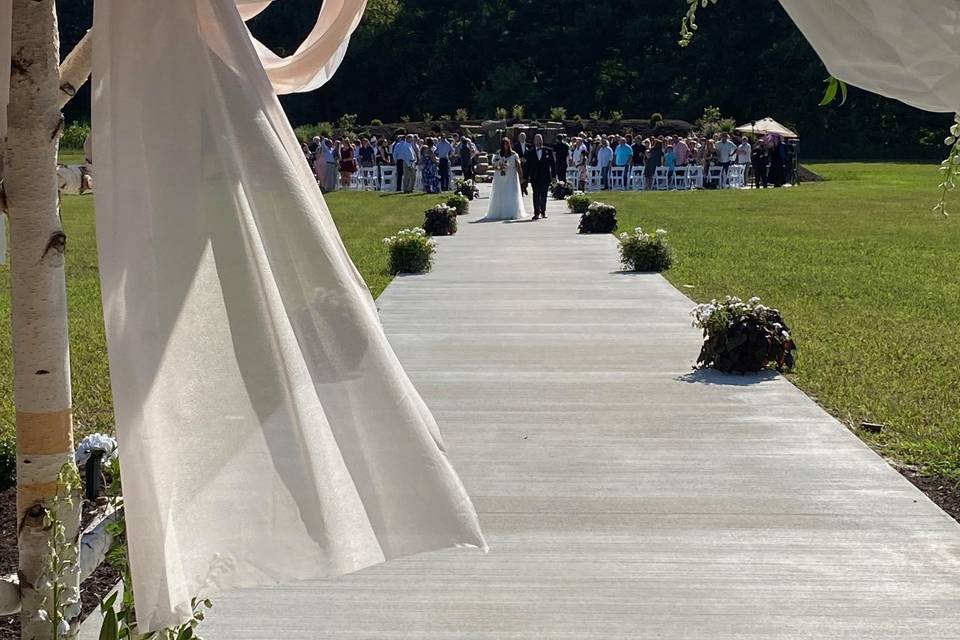 Sidewalk to Wedding