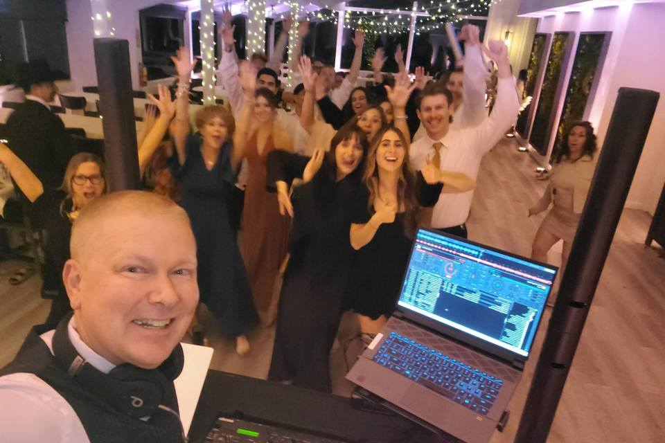 Rocking a small wedding!