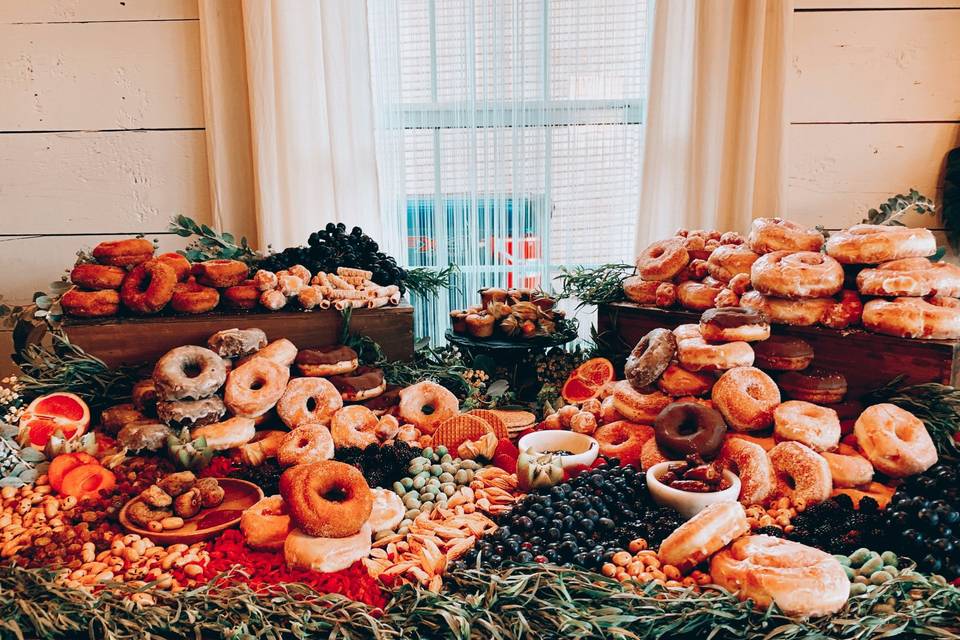 Donuts as Dessert Table