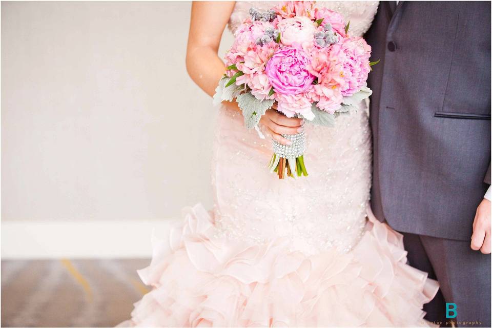 Elegant pink bouquet