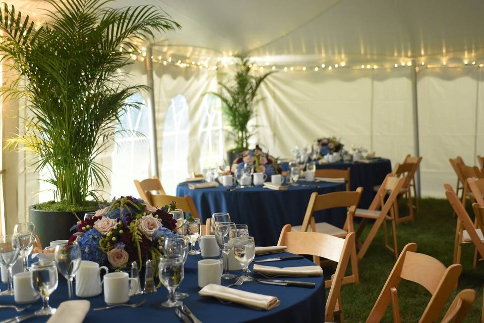 Tent wedding