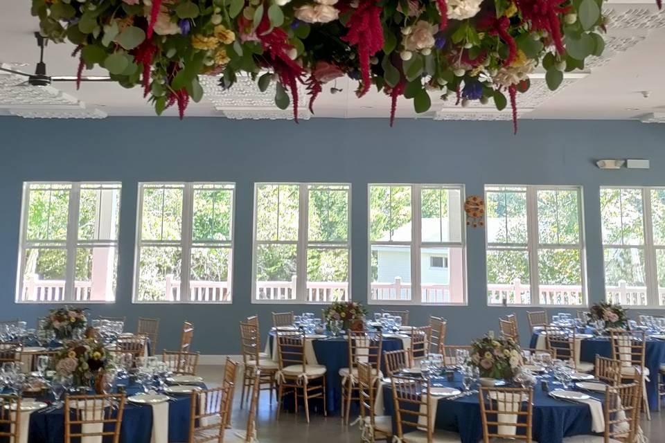 Flower chandelier