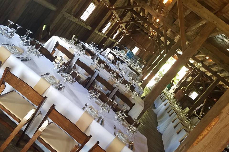 Barn dining