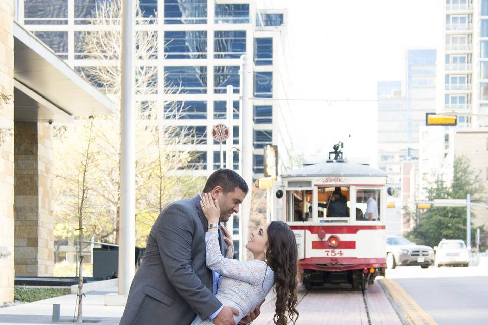 Engagement/Downtown Dallas