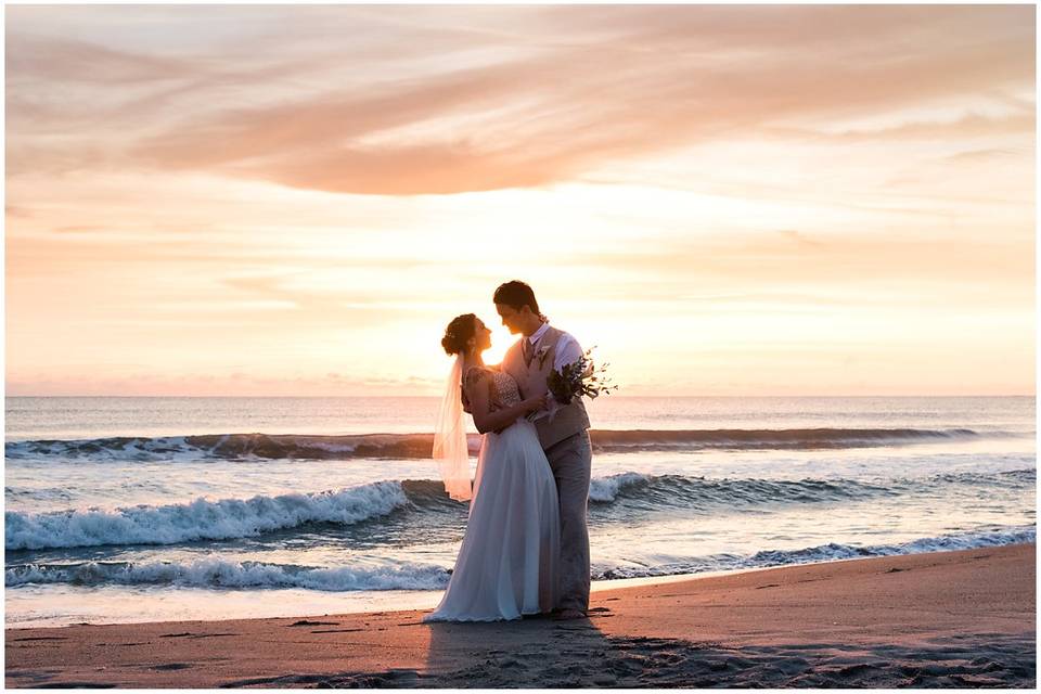 Sunrise Cocoa Beach Wedding