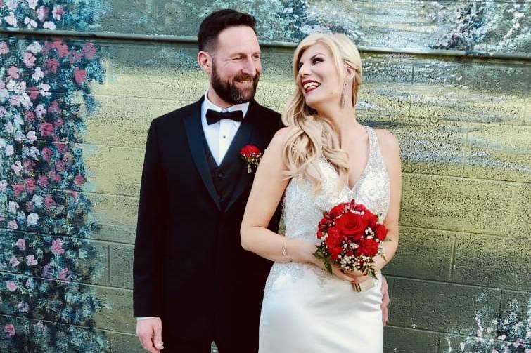 Happy couple I took pics of!