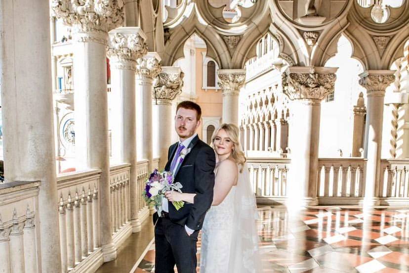 Lovely UK bride & groom