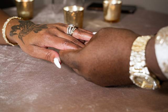 With this ring