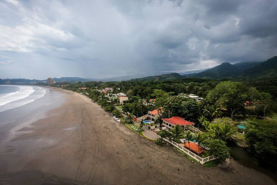 Beach front houses