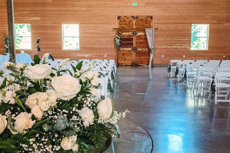 Indoor Ceremony Setup