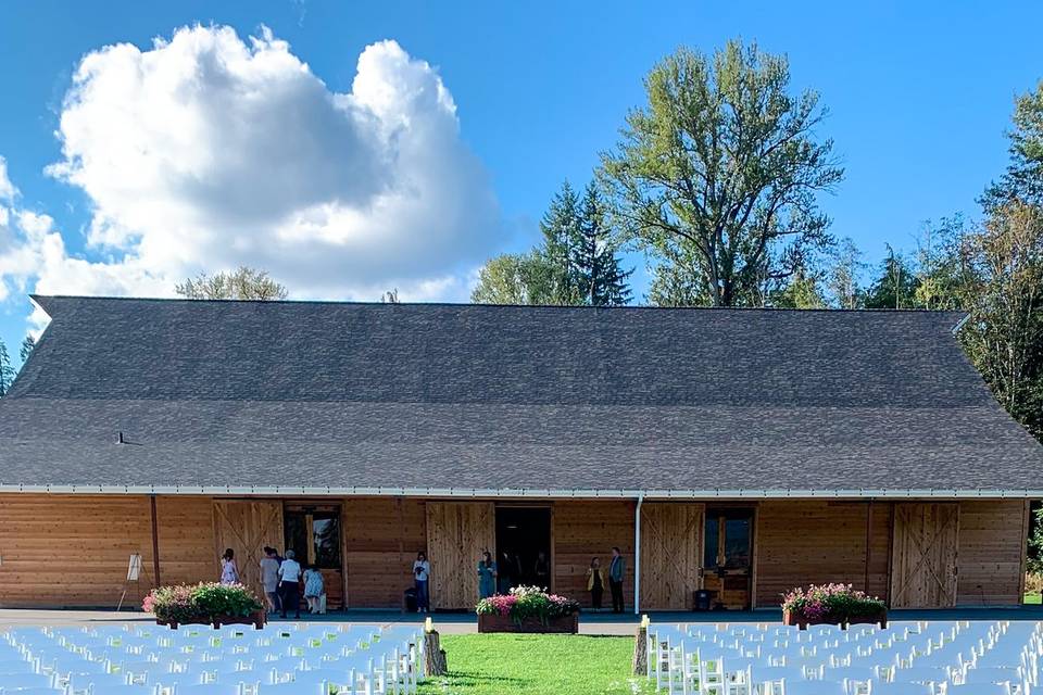 Barn from Outdoor Cerem.