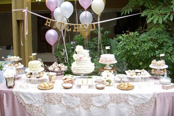 Dessert table