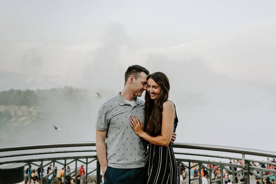 First Look with Groom