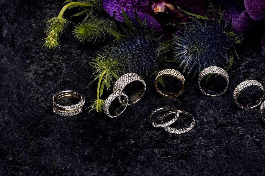 Wedding band collection