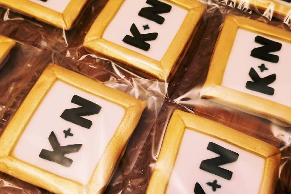 Monogram Butter Cookies