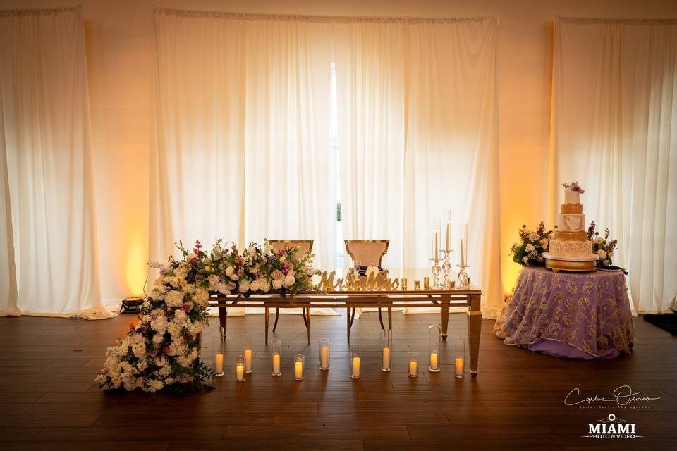 Sweetheart & Cake Table