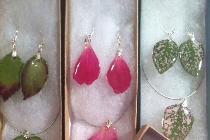 Hancrafted earrings