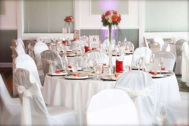 Dining area set-up