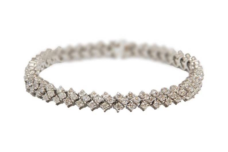Custom diamond bracelet