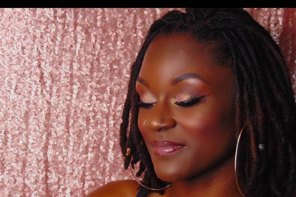 Birthday makeup