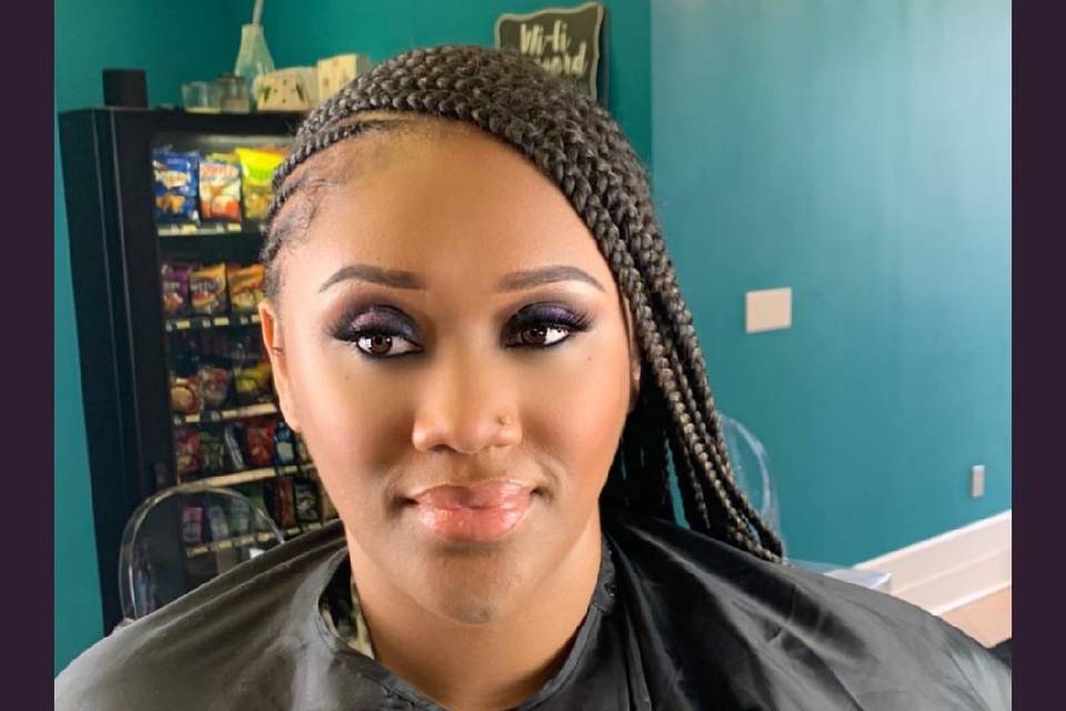 Birthday makeup