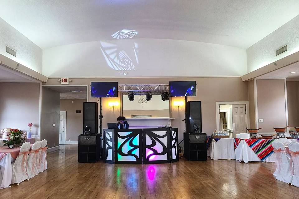 DJ setup