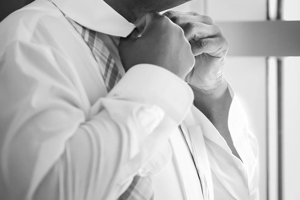 An eager groom