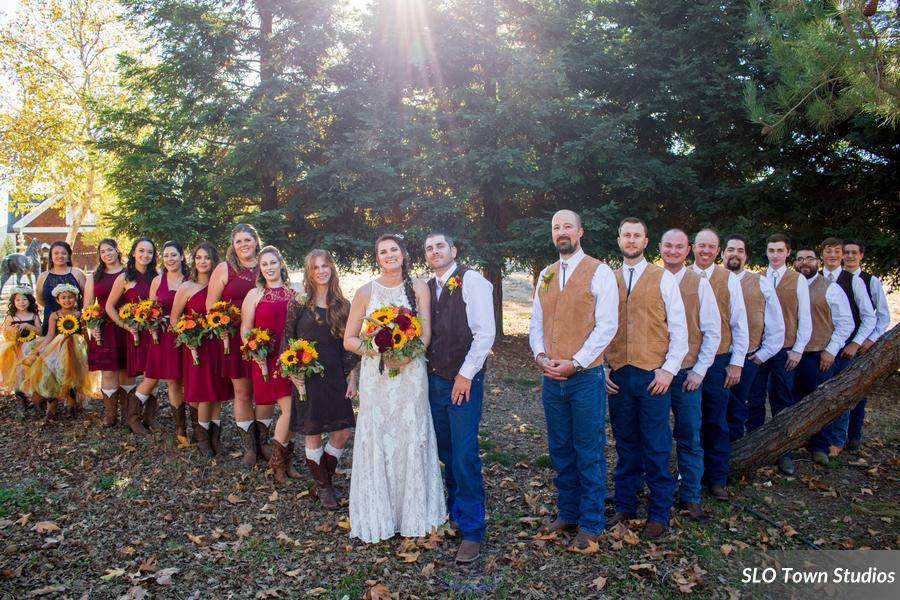 Country weddings are beautiful