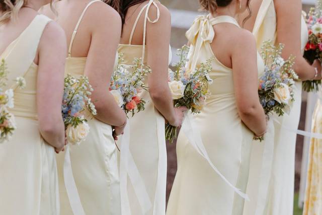 All of her Maids in a Row