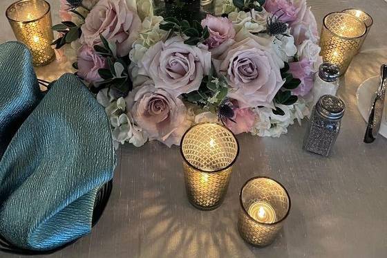 Candle Collection Centerpiece